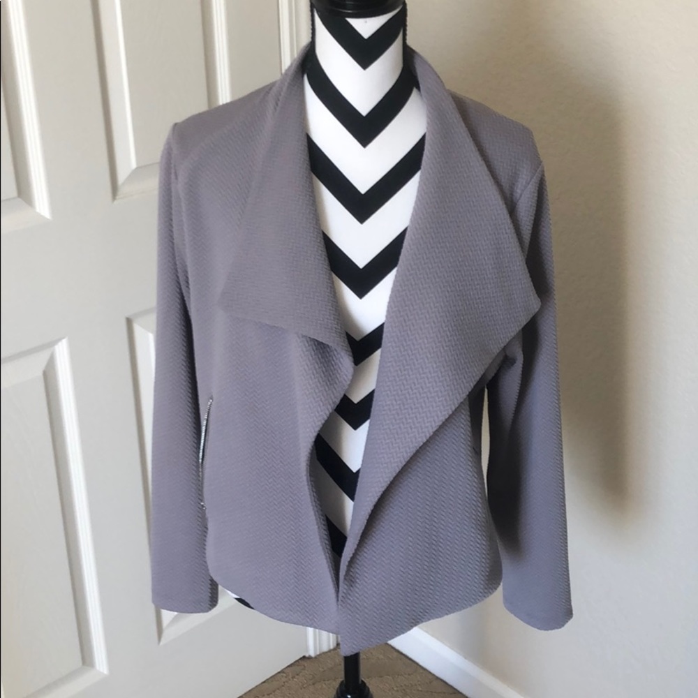 Calvin Klein open jacket—never worn.